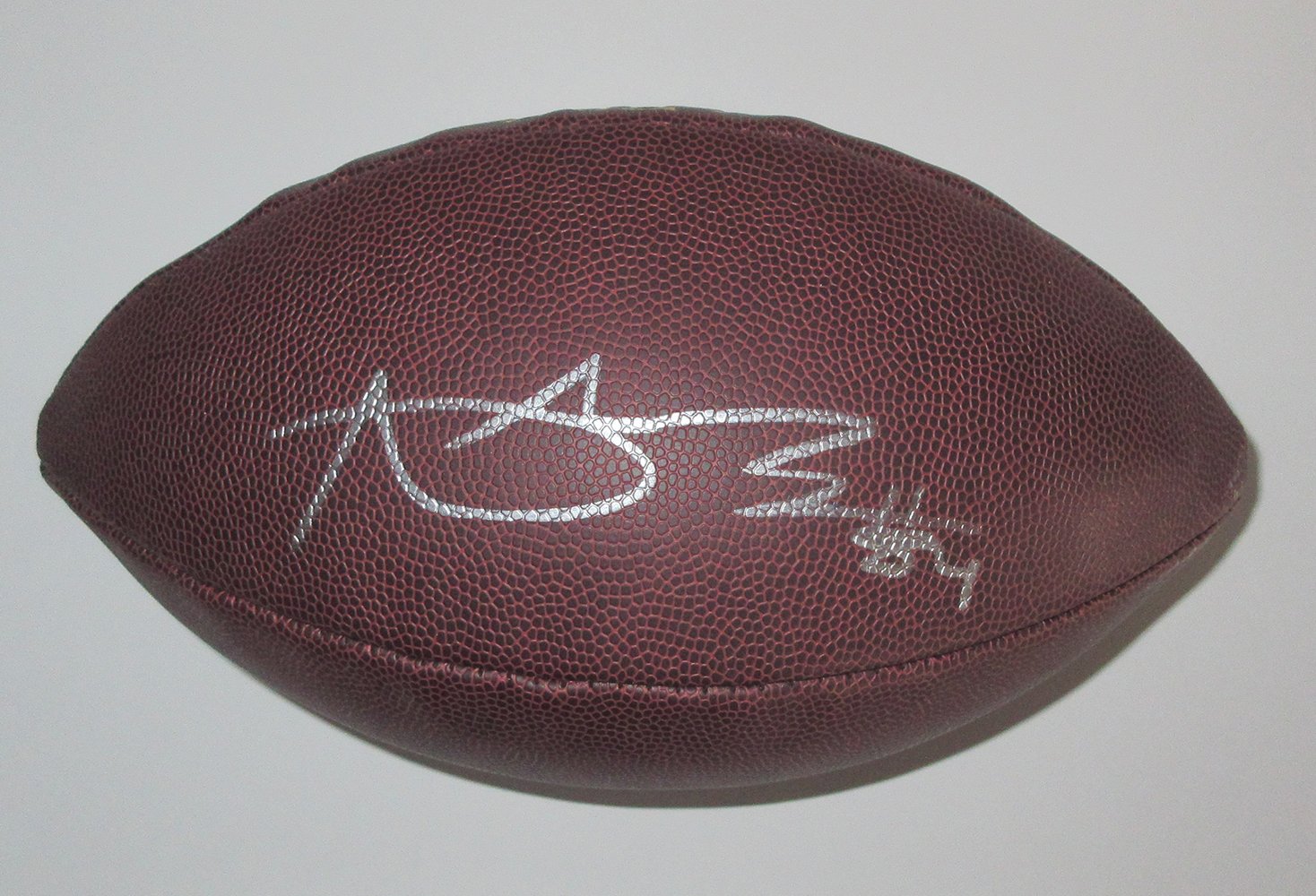 Antonio Brown Autographed Wilson NFL Football W/PROOF, Picture Of